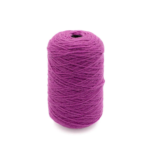 Mulberry Pink Wool Yarn