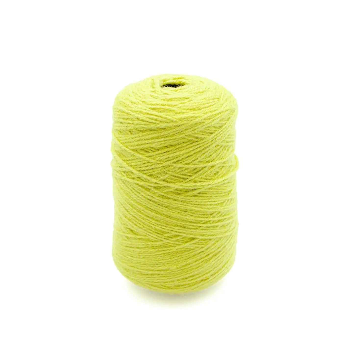Lime Yellow Green Wool Yarn